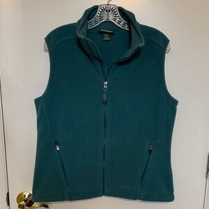 L.L. Bean Women’s Deep Teal Fleece Vest